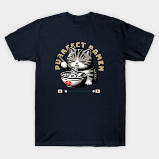 Purrfect Ramen Bliss T-Shirt